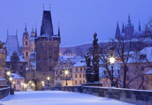 Prague l'hiver : visitez le château