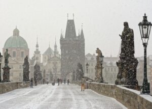 Quel temps fait-il en hiver à Prague ?