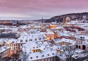 Prague en décembre et en janvier